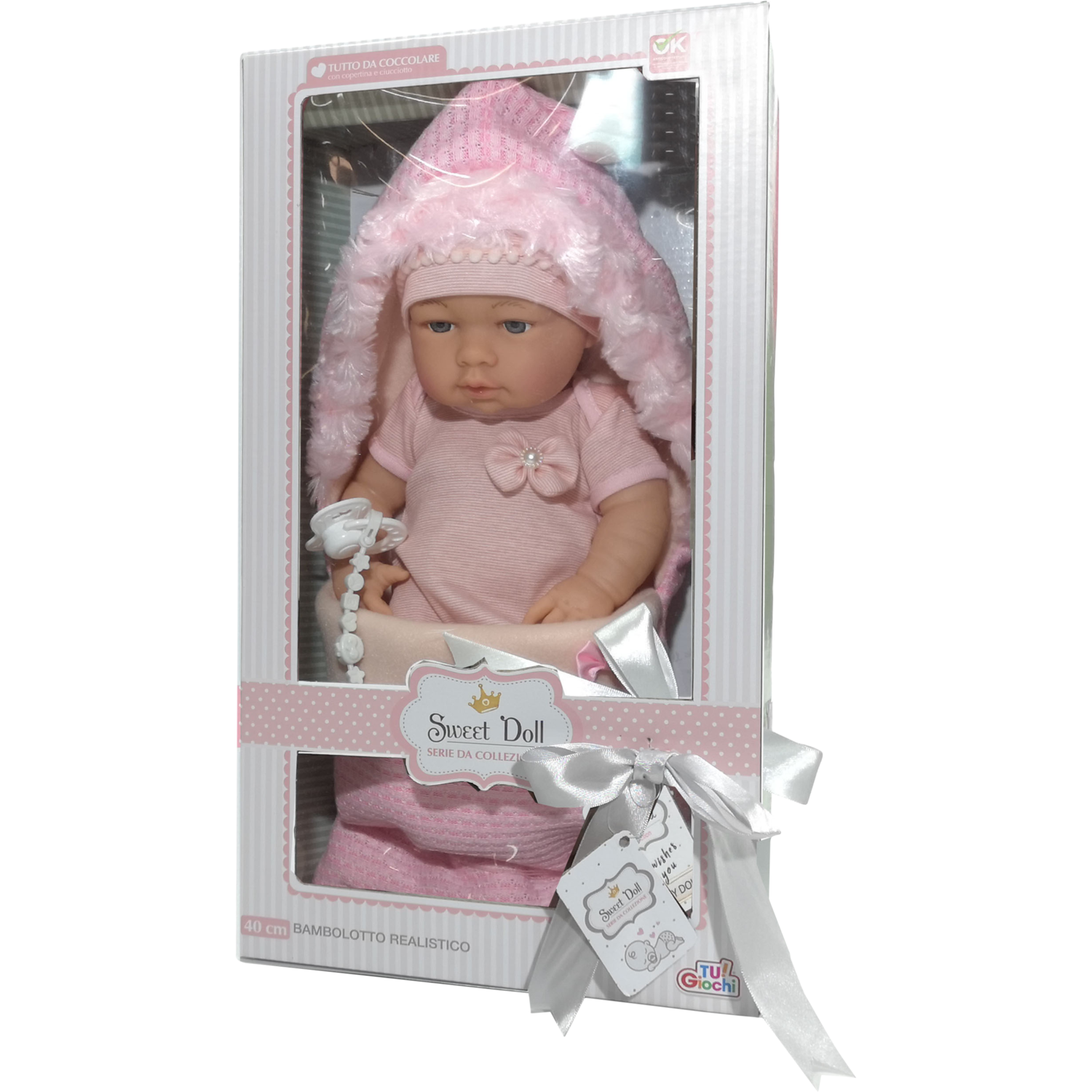 TU GIOCHI - Bambolotto realistico Sweet Doll